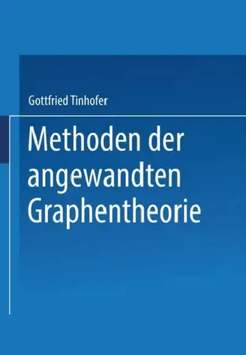 Cover of Methoden Der Angewandten Graphentheorie