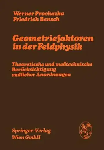 Cover of Geometriefaktoren in Der Feldphysik