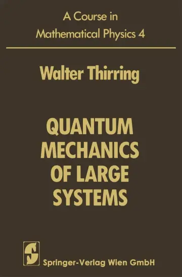 Cover of Quantum Mechanics of Large Systems