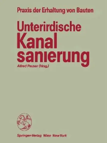 Cover of Unterirdische Kanalsanierung
