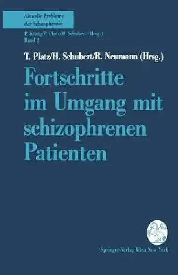 Cover of Fortschritte Im Umgang Mit Schizophrenen Patienten