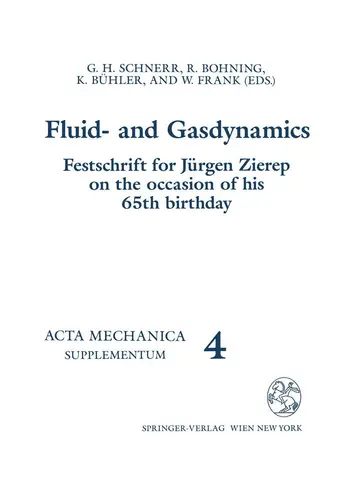 Cover of Fluid- And Gasdynamics