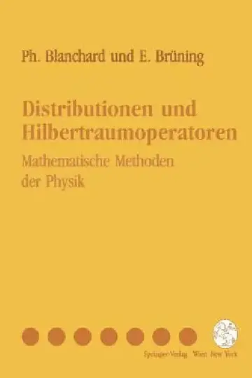 Cover of Distributionen Und Hilbertraumoperatoren