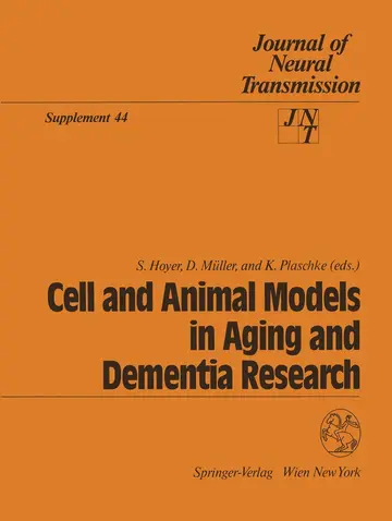 Cover of Cell and Animal Models in Aging and Dementia Research