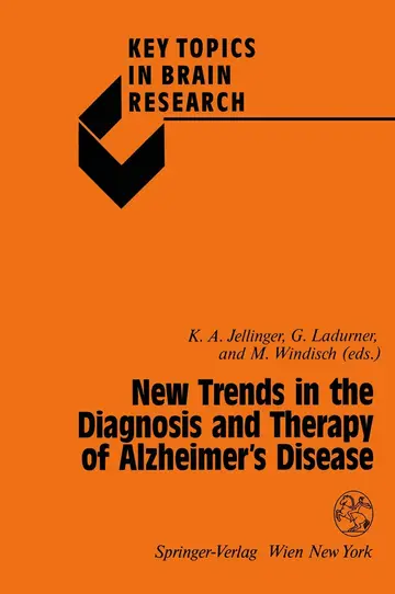 Cover of New Trends in the Diagnosis and Therapy of Alzheimer’s Disease