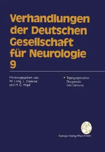 Cover of Topographische Diagnostik Des Gehirns