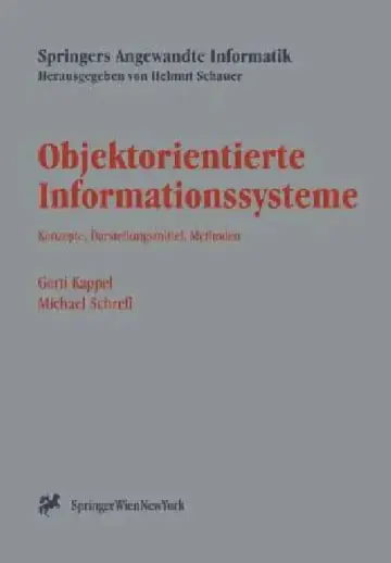 Cover of Objektorientierte Informationssysteme