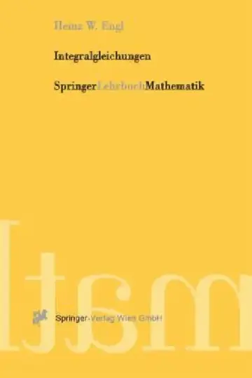 Cover of Integralgleichungen