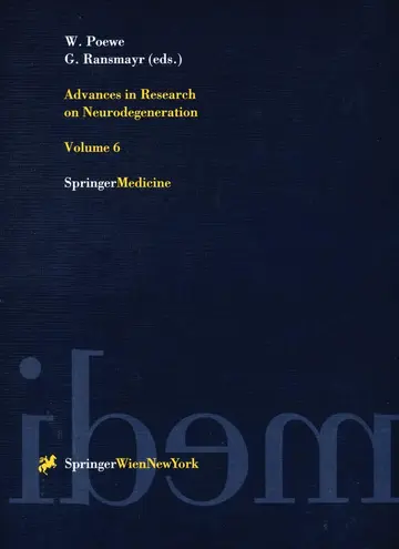 Cover of Advances in Research on Neurodegeneration
