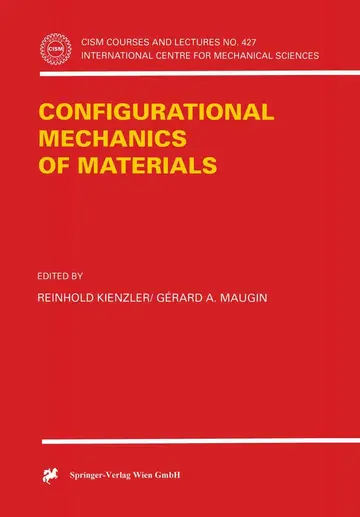 Cover of Configurational Mechanics of Materials