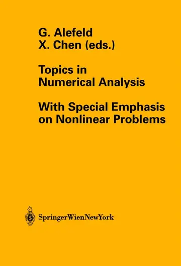 Cover of Topics in Numerical Analysis