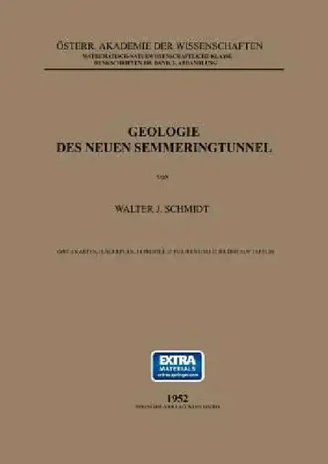 Cover of Geologie Des Neuen Semmeringtunnel