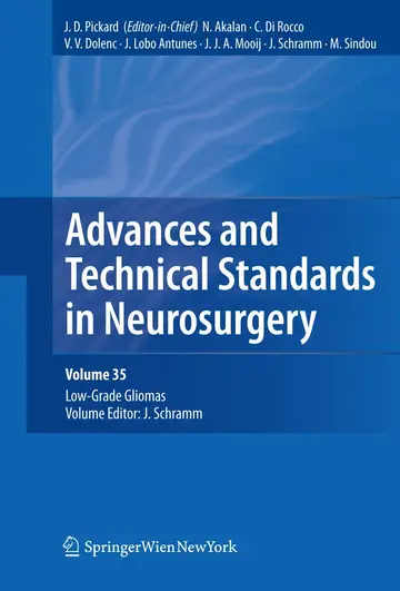 Cover of Advances and Technical Standards in Neurosurgery, Vol. 35