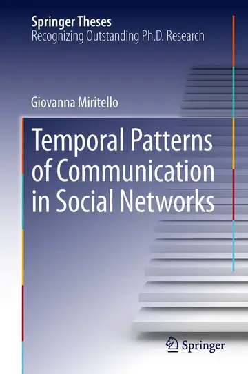 Cover of Temporal Patterns of Communication in Social Networks