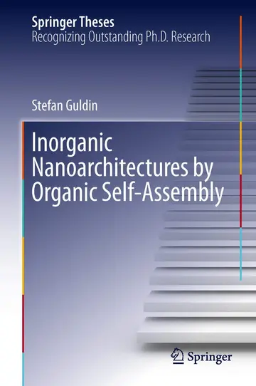 Cover of Inorganic Nanoarchitectures by Organic Self-Assembly