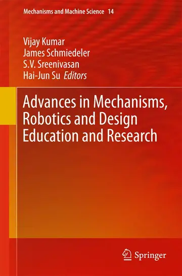 Cover of Advances in Mechanisms, Robotics and Design Education and Research