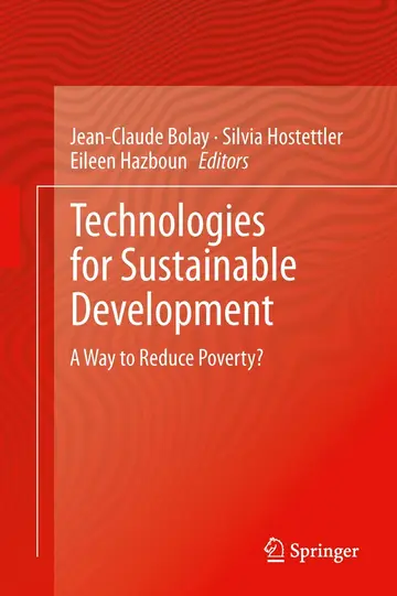 Cover of Technologies for Sustainable Development