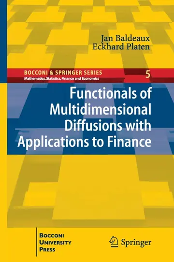 Cover of Functionals of Multidimensional Diffusions with Applications to Finance Vol 5 (hb 2013)