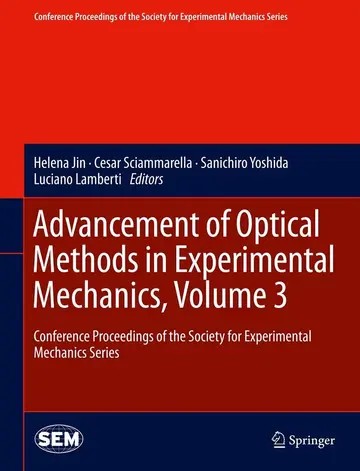 Cover of Advancement of Optical Methods in Experimental Mechanics, Volume 3