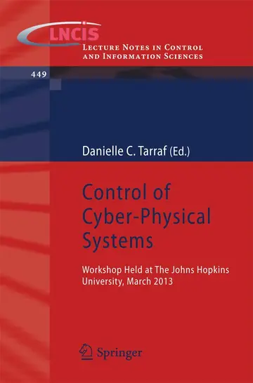 Cover of Control of Cyber-Physical Systems