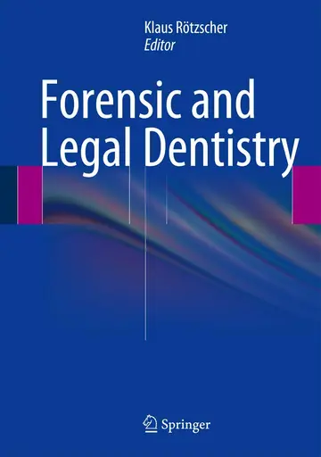 Cover of Forensic and Legal Dentistry