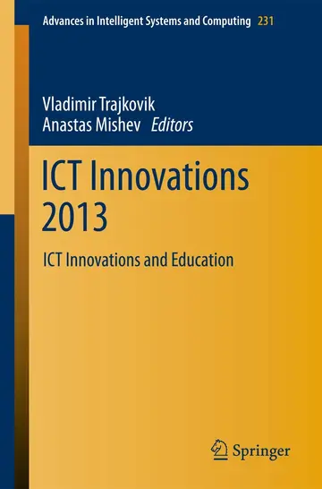 Cover of ICT Innovations 2013