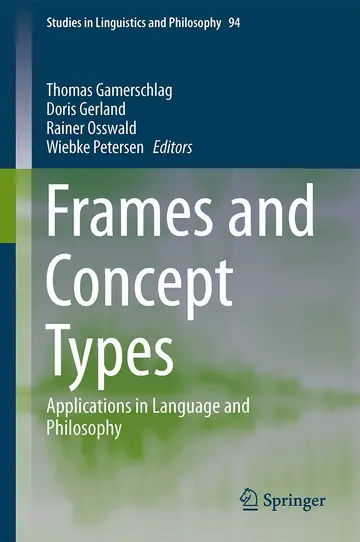 Cover of Frames and Concept Types