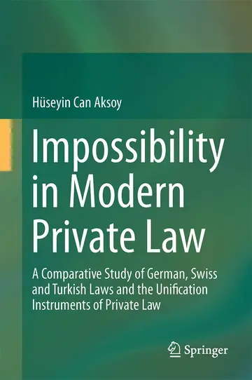 Cover of Impossibility in Modern Private Law