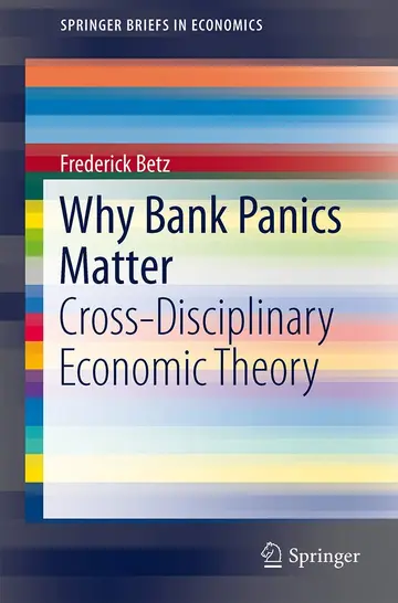 Cover of Why Bank Panics Matter