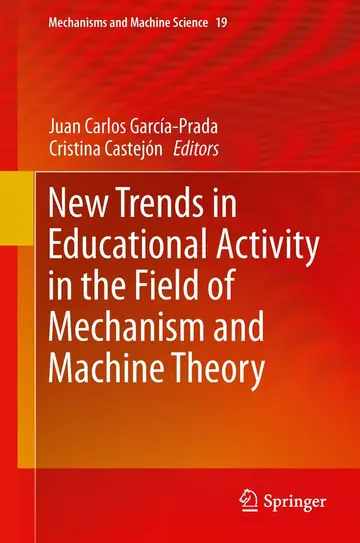 Cover of New Trends in Educational Activity in the Field of Mechanism and Machine Theory