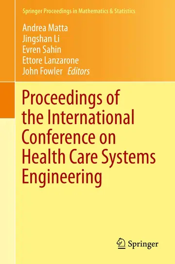Cover of Proceedings of the International Conference on Health Care Systems Engineering