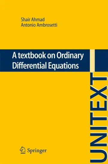 Cover of A Textbook on Ordinary Differential Equations