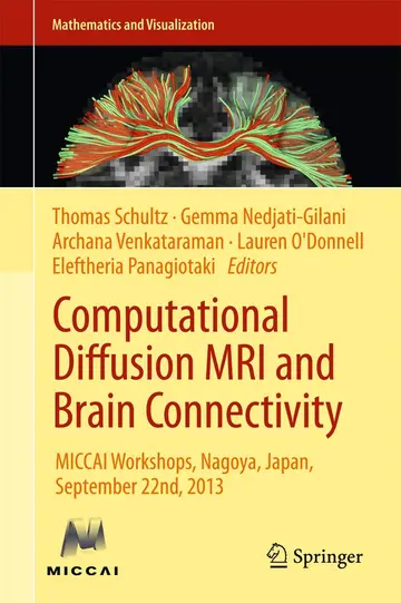 Cover of Computational Diffusion MRI and Brain Connectivity