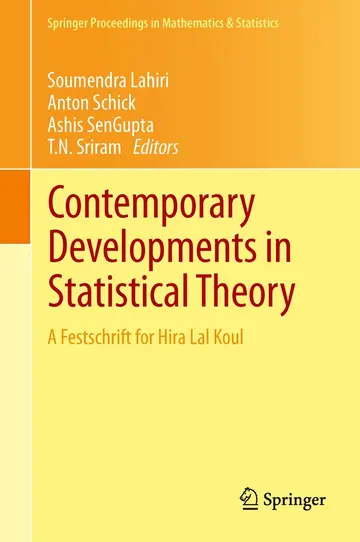 Cover of Contemporary Developments in Statistical Theory