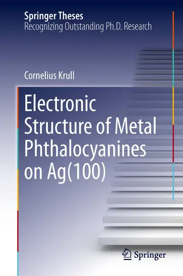 Cover of Electronic Structure of Metal Phthalocyanines on Ag100