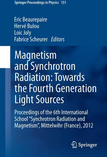 Cover of Magnetism and Synchrotron Radiation