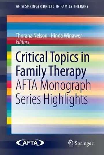 Cover of Critical Topics in Family Therapy