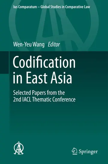 Cover of Codification in East Asia