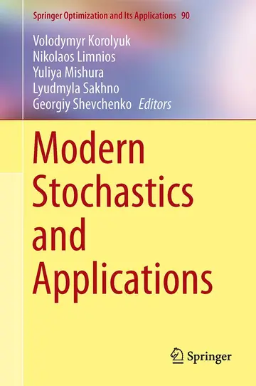 Cover of Modern Stochastics and Applications