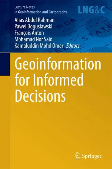 Cover of Geoinformation for Informed Decisions