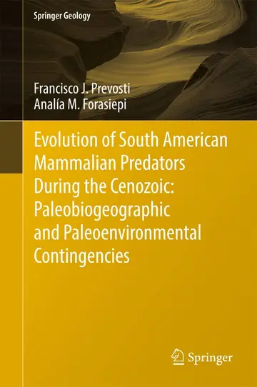 Cover of Evolution of South American Mammalian Carnivores During the Cenozoic