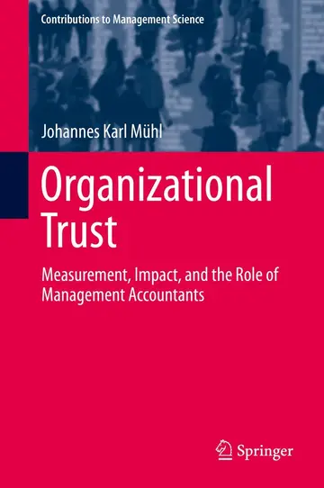 Cover of Organizational Trust