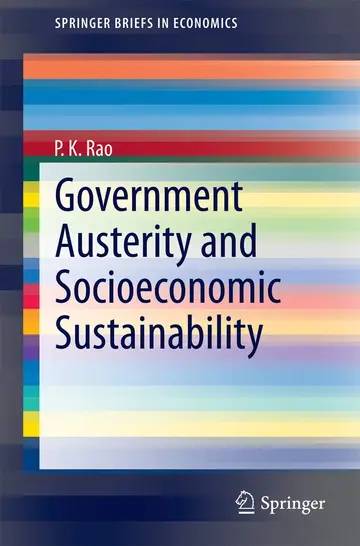Cover of Government Austerity and Socioeconomic Sustainability