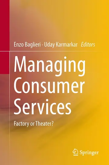 Cover of Managing Consumer Services