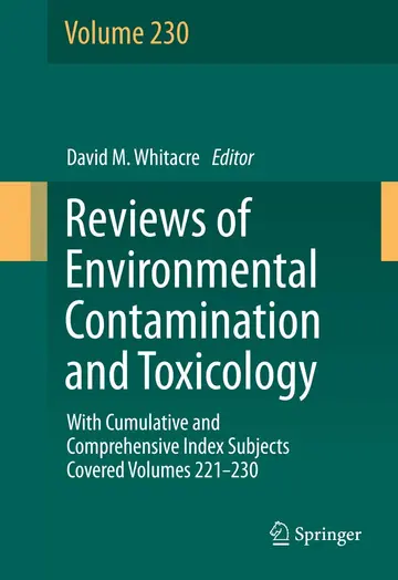 Cover of Reviews of Environmental Contamination and Toxicology