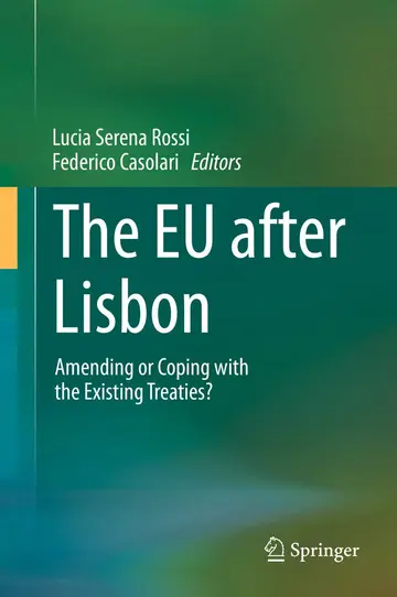 Cover of The EU after Lisbon