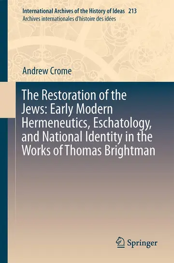 Cover of The Restoration of the Jews