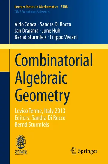 Cover of Combinatorial Algebraic Geometry