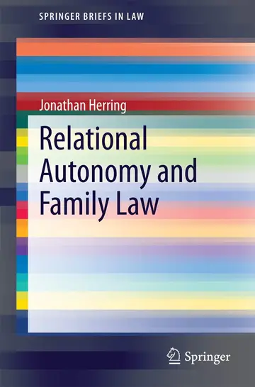 Cover of Relational Autonomy and Family Law