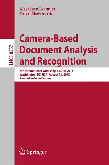 Cover of Camera-Based Document Analysis and Recognition